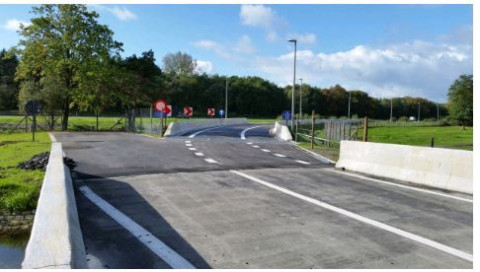 Oprit 26 bis in gebruik