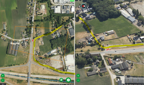 Proefmaatregel afsluiten oudste toegang Hoge Mauw voor gemotoriseerd verkeer