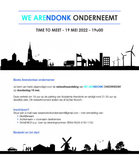Netwerkwandeling 19/05